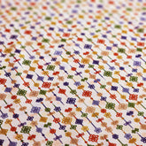 Korean Traditional Style Knot Patterned Cotton Fabric made in Korea by the Half Yard